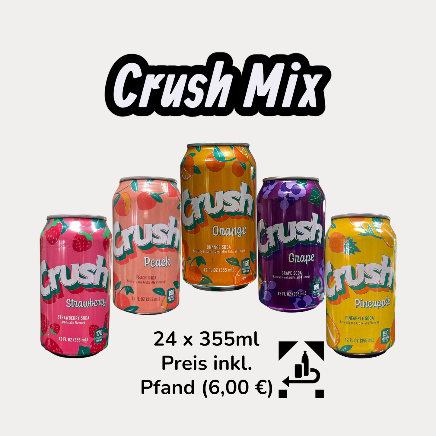 Crush Mix - 24 x 355ml