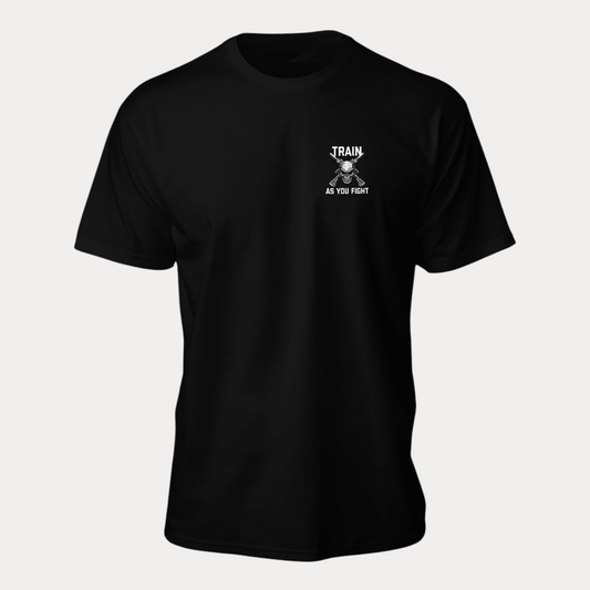TRAIN AS YOU FIGHT - T-Shirt Black