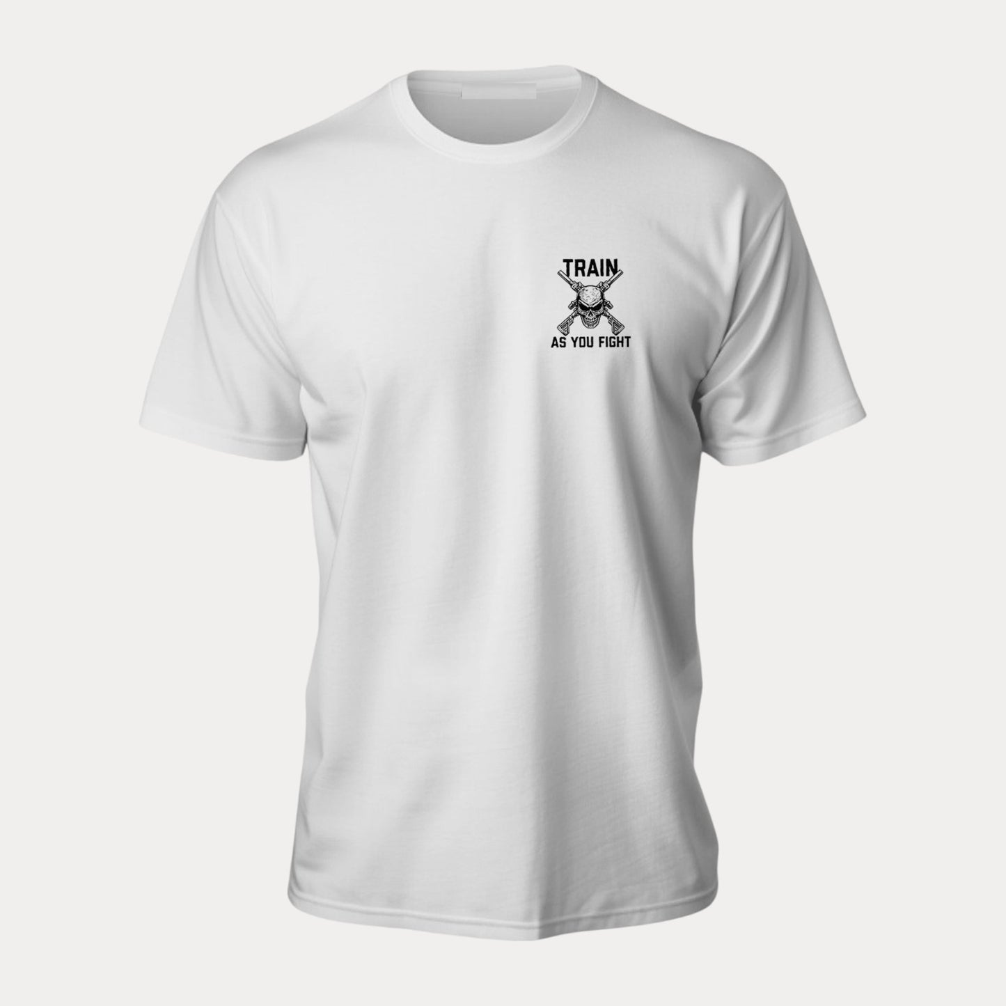 TRAIN AS YOU FIGHT - T-Shirt White