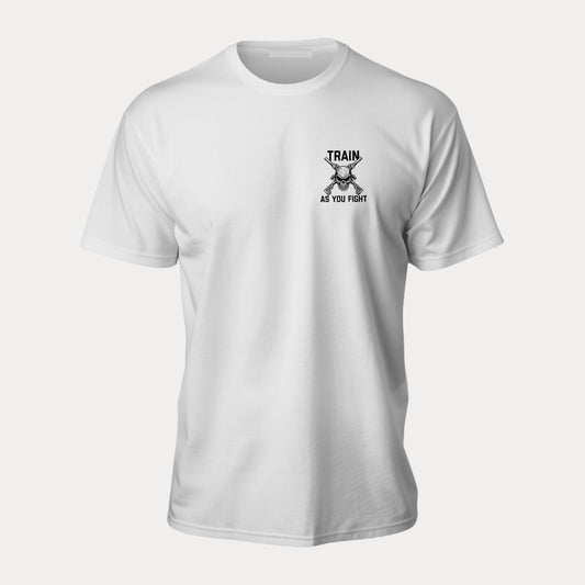 TRAIN AS YOU FIGHT - T-Shirt White