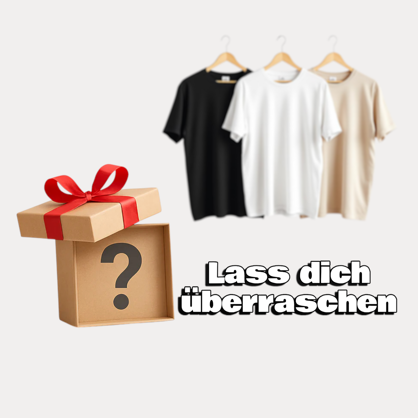 T-Shirt Überraschung 🎁 - Lass dich überraschen! (A-Qualität)
