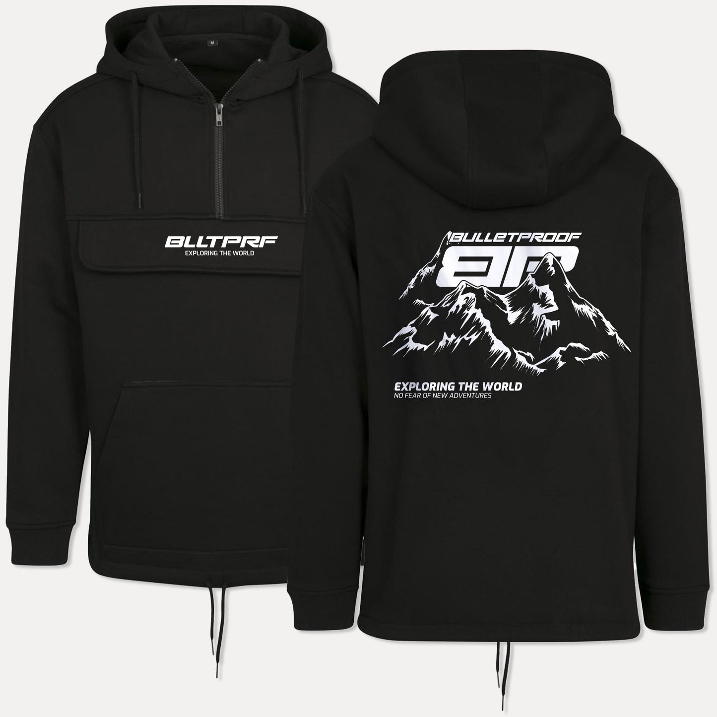 Bulletproof Half Zip Exploring the World // Gr. XXL