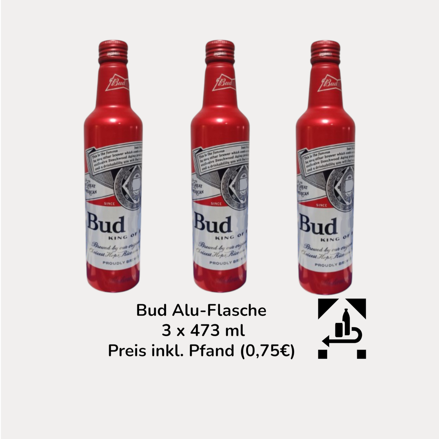 BUD ALU - 473ml - MHD 24.04.2026