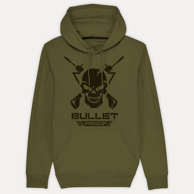 SALE Bulletproof Skull Hoodie