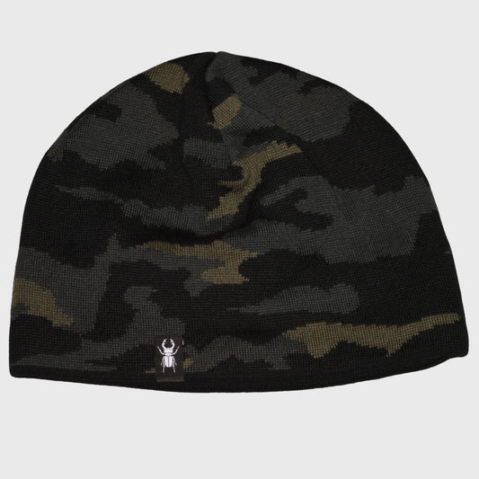 Commando Black Beanie