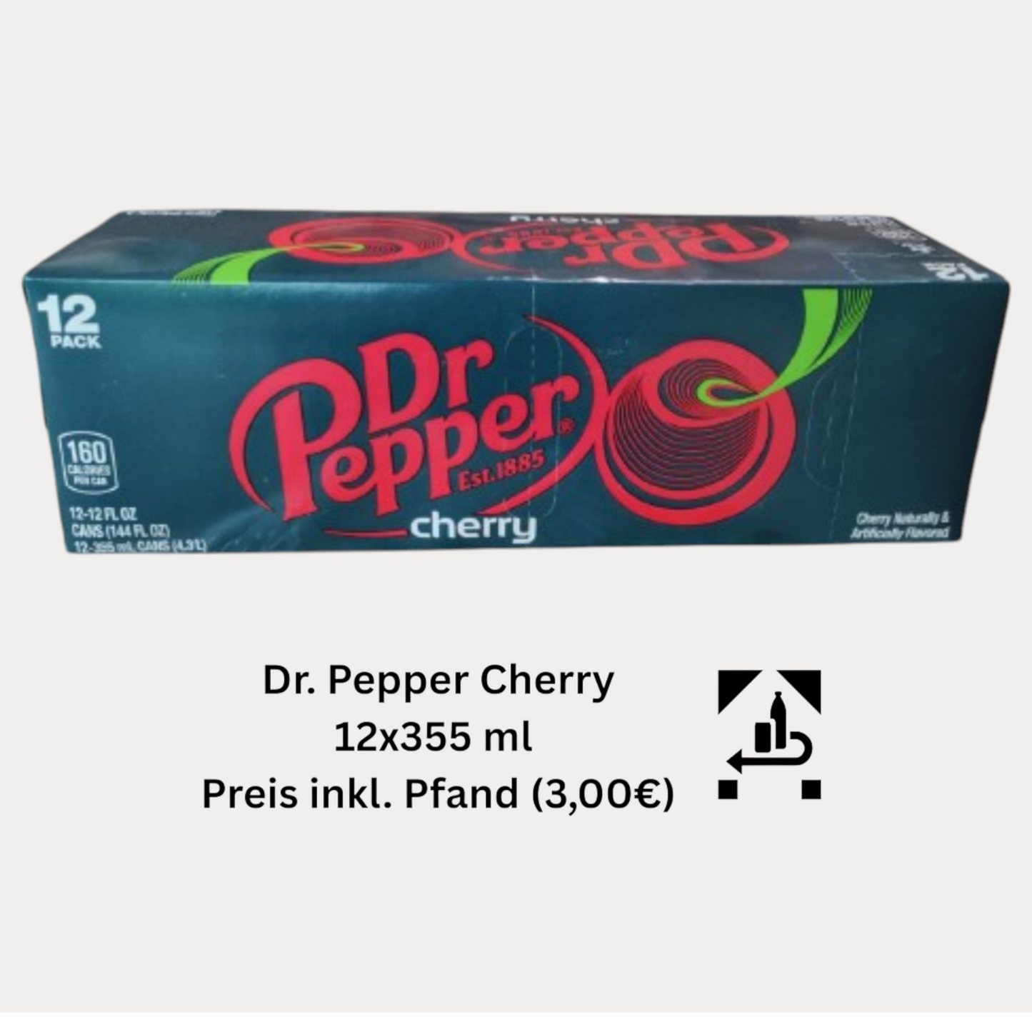 Dr. Pepper Cherry - 12 x 355ml