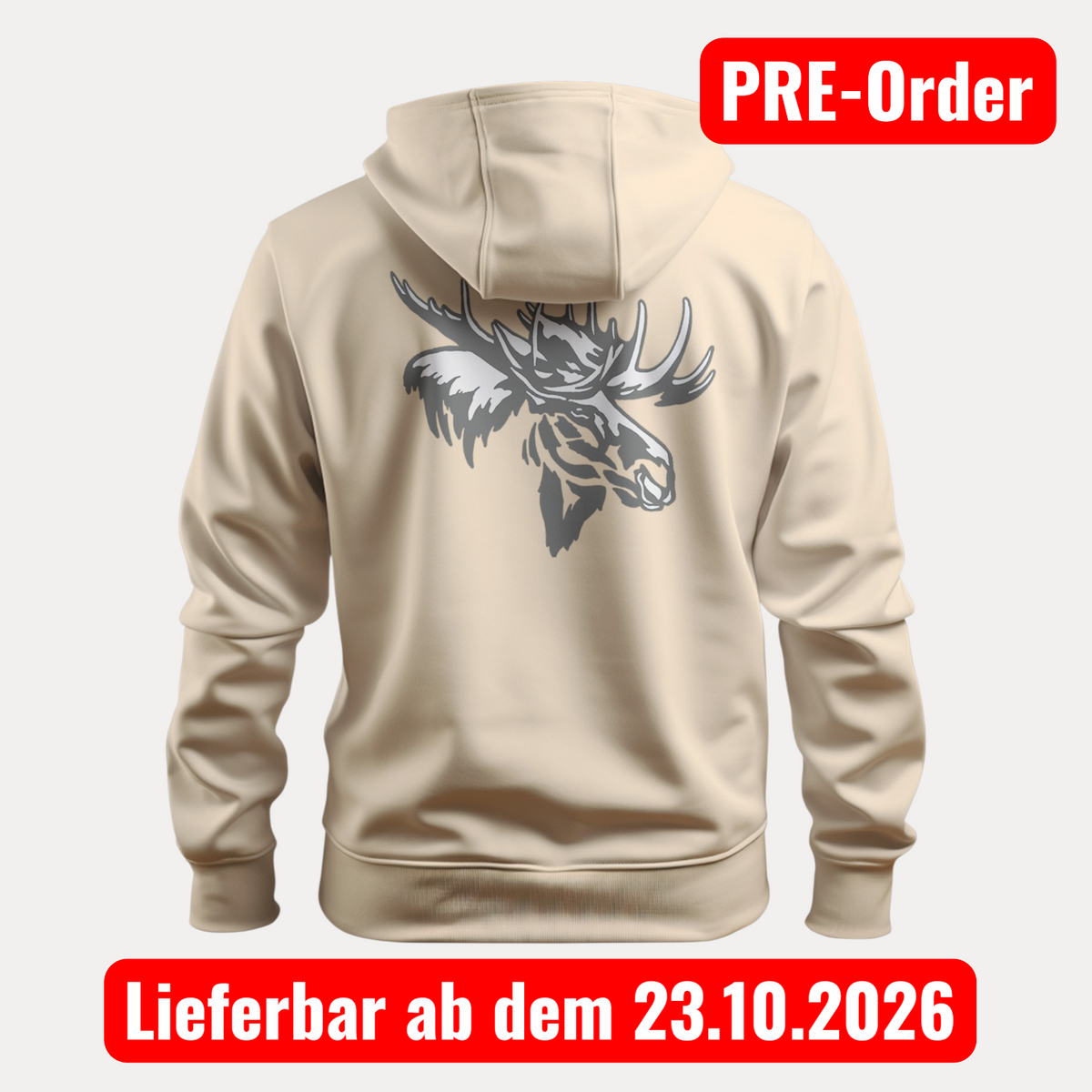 Bulletproof Elch Hoodie