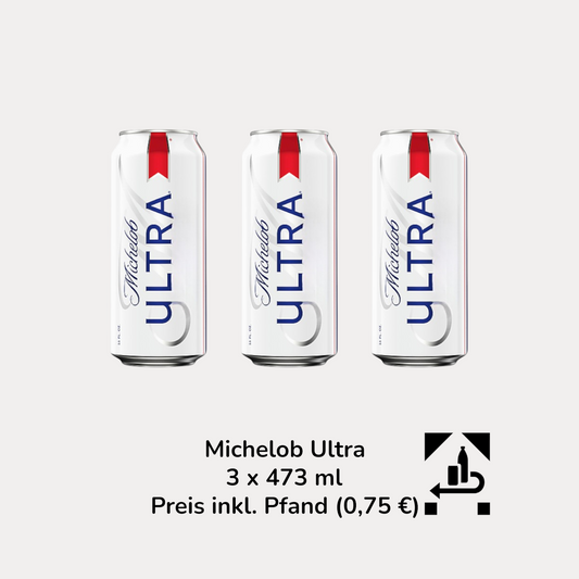 Michelob Ultra 473ml - (Alc. 4,2% Vol.) - MHD: 23.03.2026