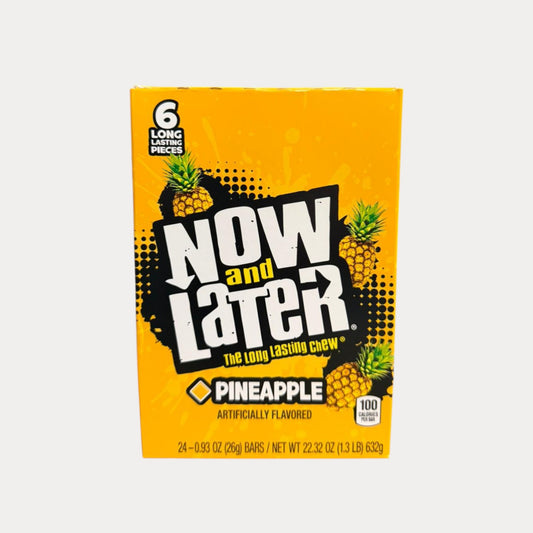 Now & Later Pinealpple - Display - 24x26g (623g) - MHD: 31.10.2025