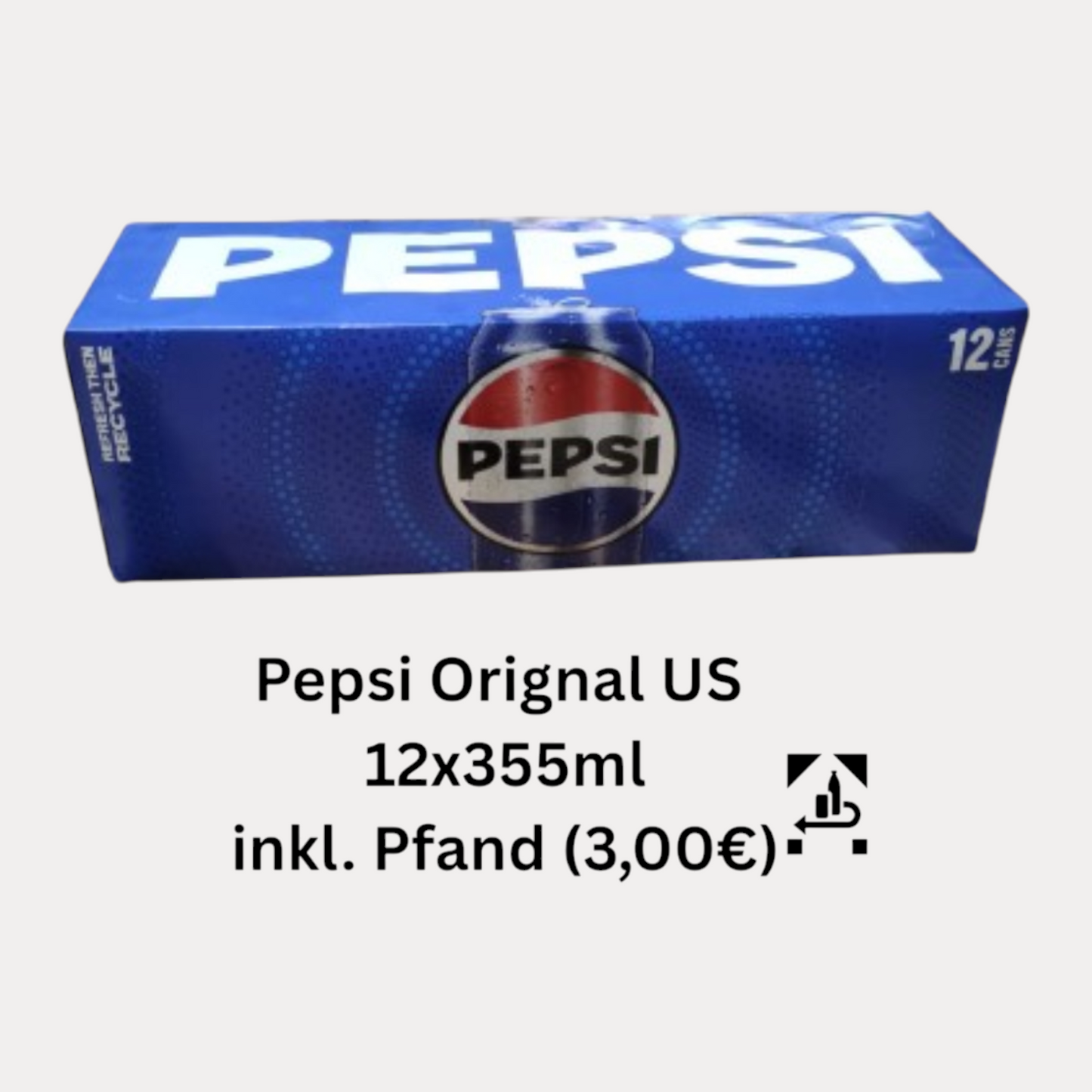 Pepsi Original US - 12 x 355ml